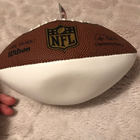 Jim mora signed NFL football - Picture 4 of 4